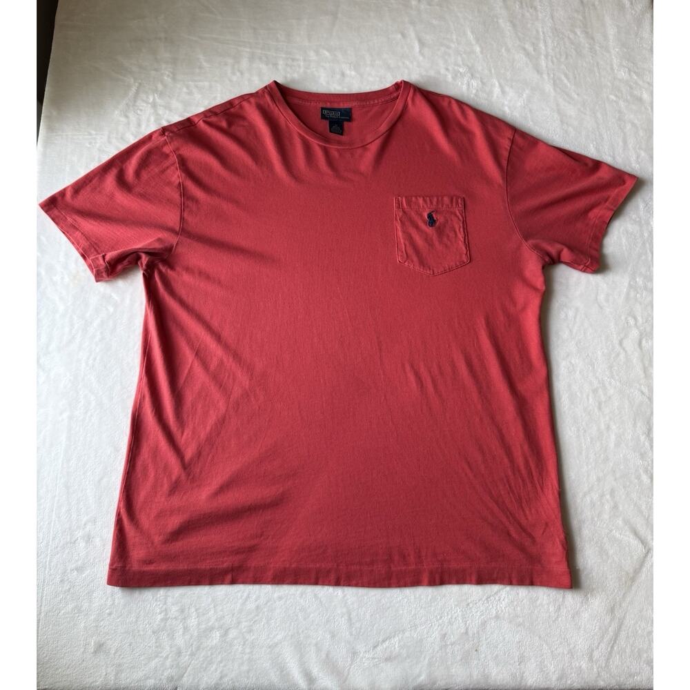 Ralph Lauren 100% Cotton Red T-shirt Men’s Medium